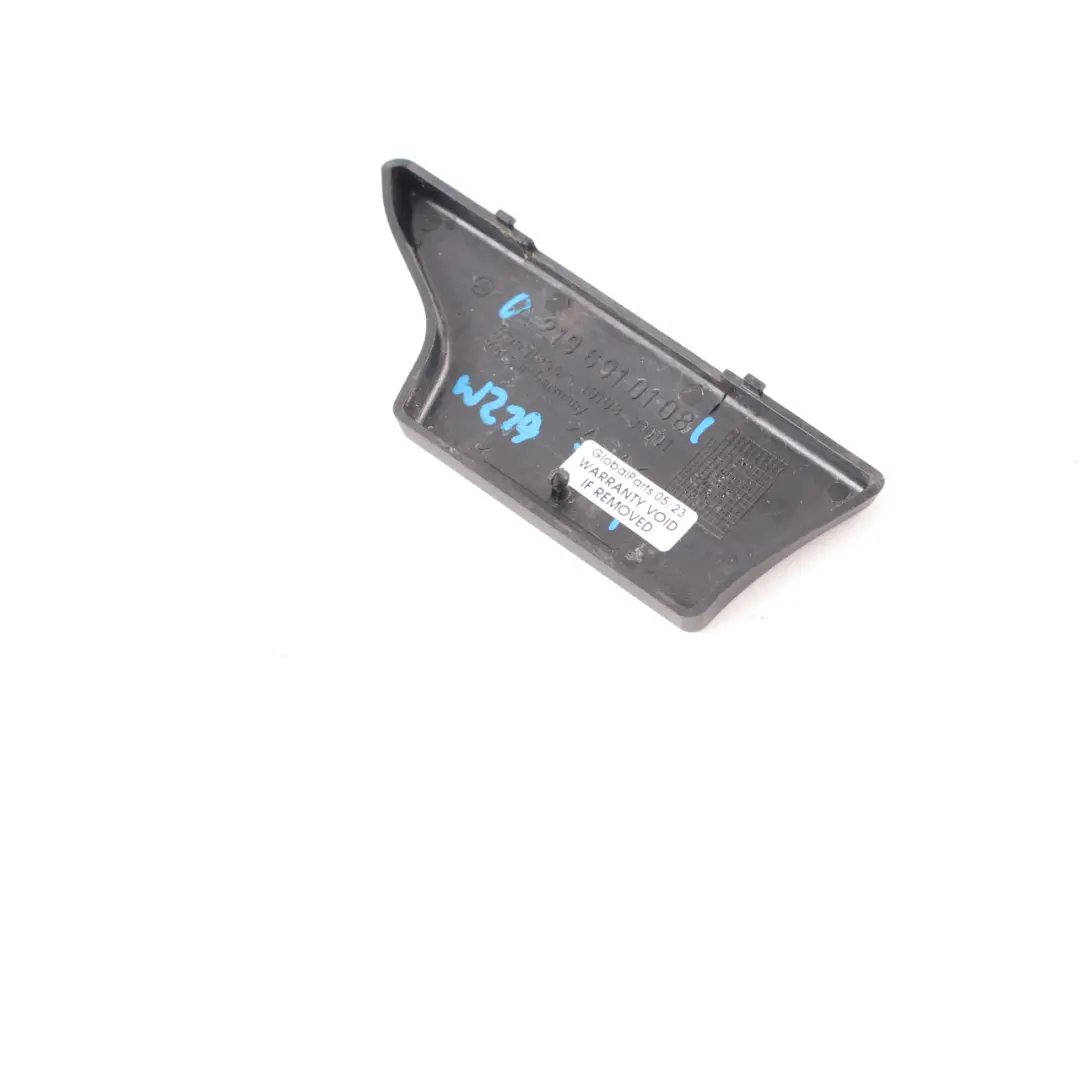 W219 Tapa Pilar B Izquierda Negro para Mercedes CLS con número de pieza A2196910108 Mercedes CLS W219 Tapa Pilar B Izquierda Negro - SKU A2196910108 - Número de pieza A2196910108