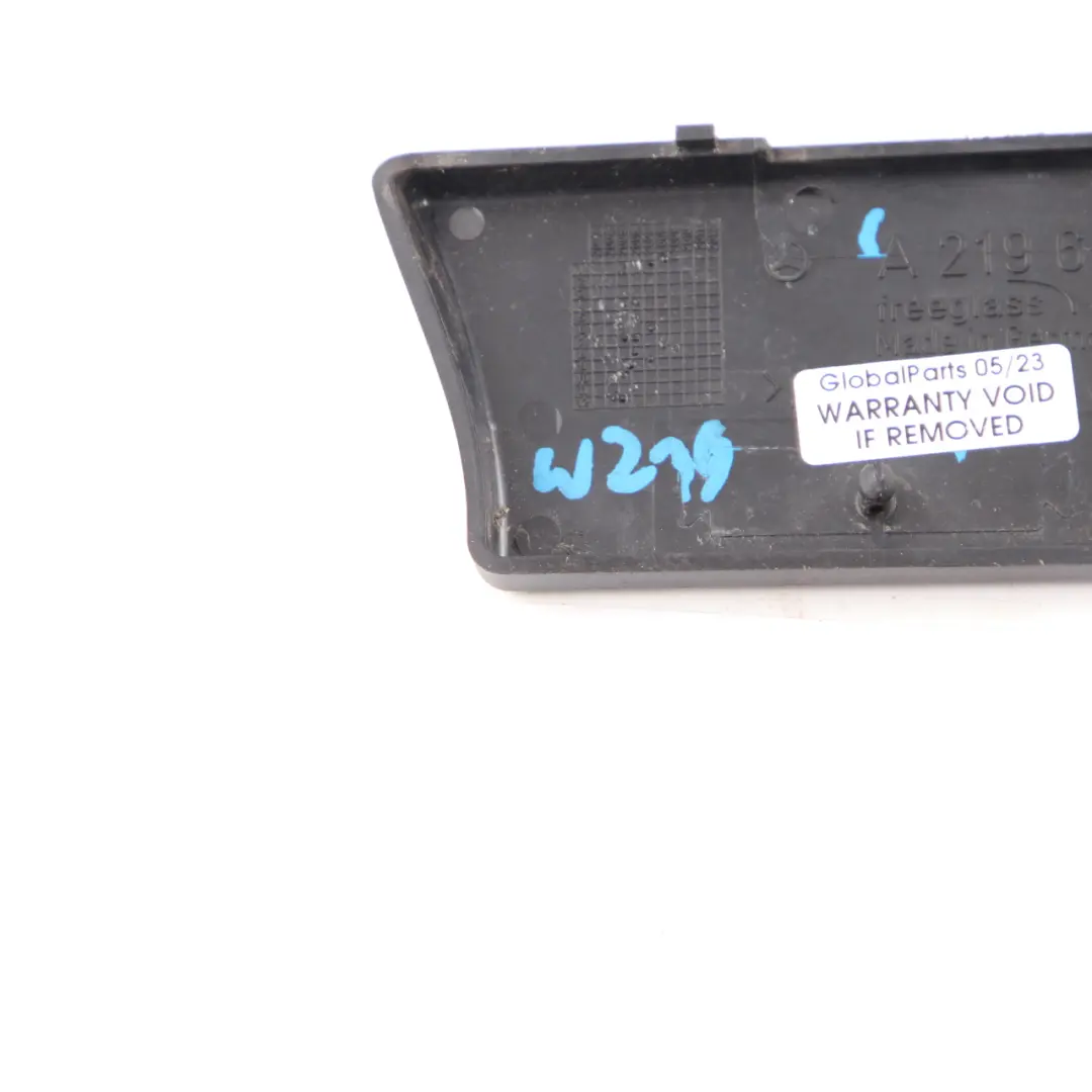 Mercedes CLS W219 B Pilar Embellecedor Tira Panel Derecho Negro - SKU A2196910208 - Número de pieza A2196910208