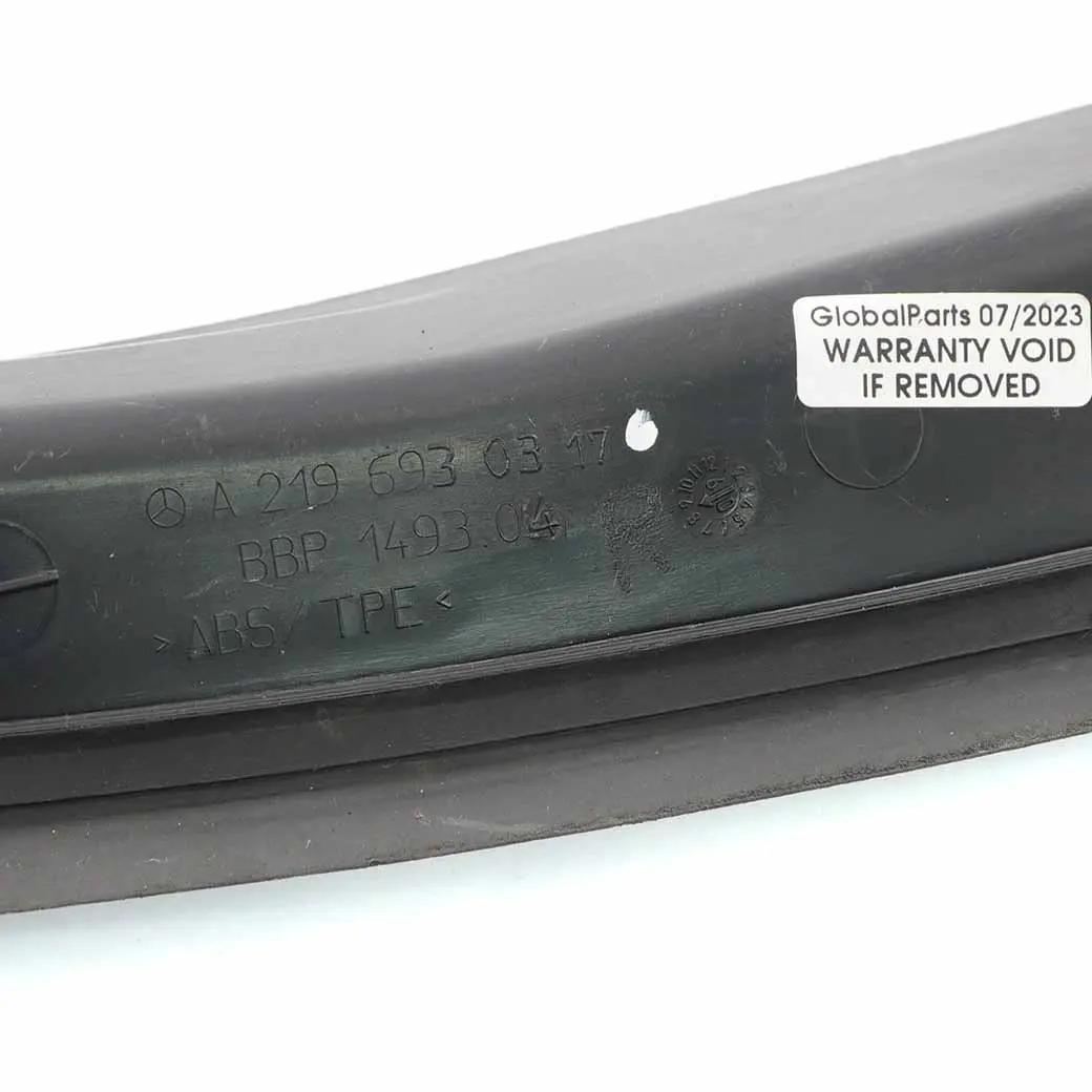 Mercedes CLS W219 Compartiment à Bagages Coffre Droit Cache - SKU A2196930317 - Numéro de pièce A2196930317