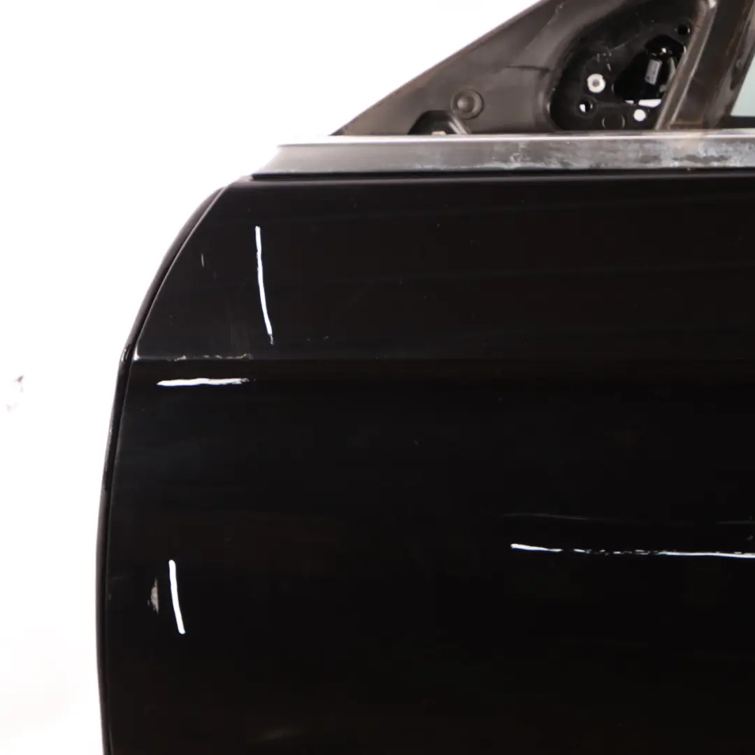 Mercedes W219 CLS Door Front Left N/S Obsidian Black Metallic - 197 - SKU A2197200105-OB - Part number A2197200105