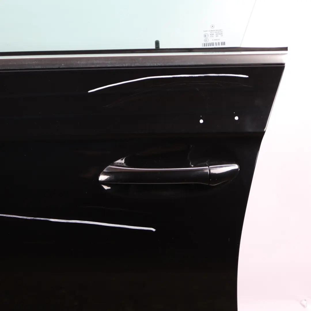 Mercedes W219 CLS Door Front Left N/S Obsidian Black Metallic - 197 - SKU A2197200105-OB - Part number A2197200105