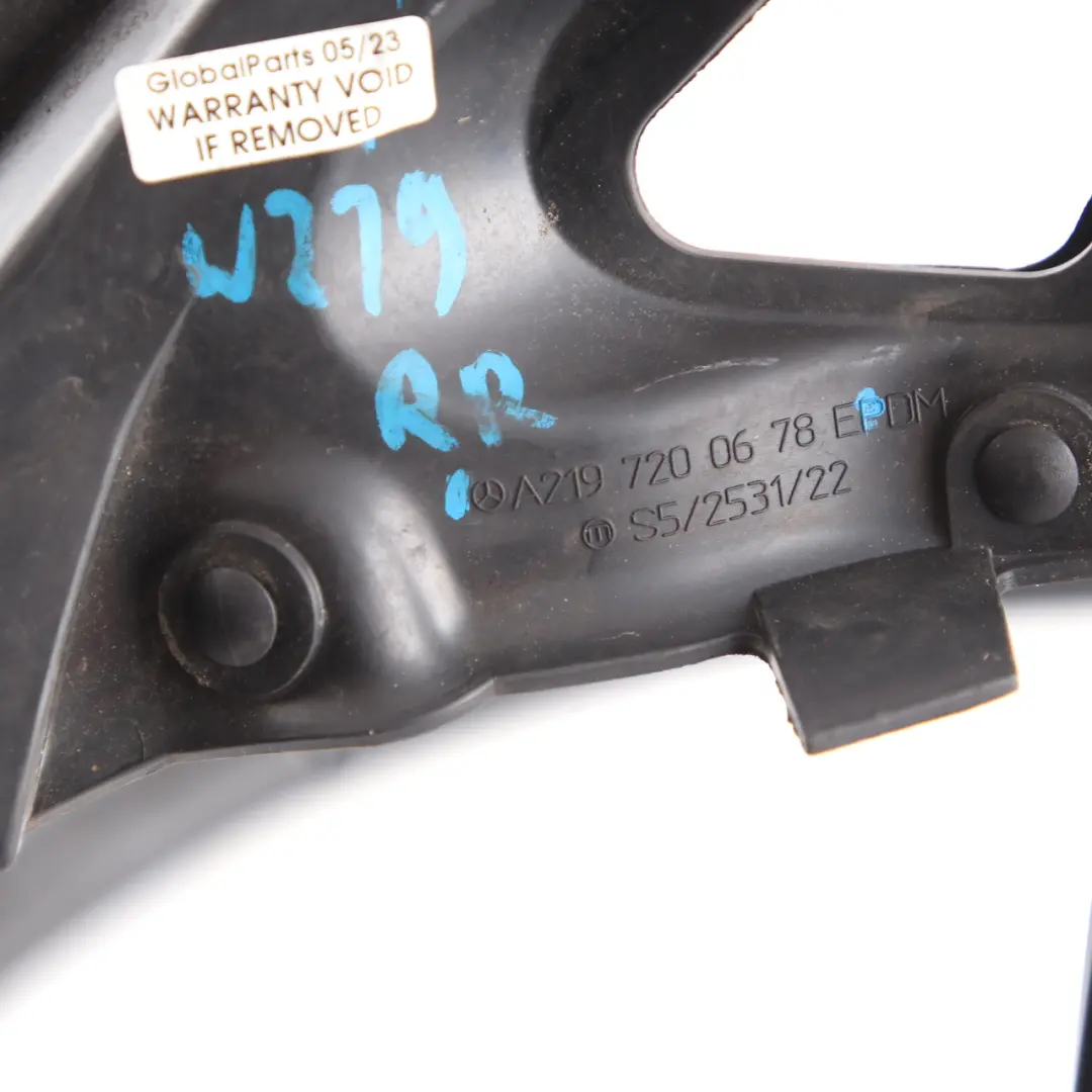 Mercedes W219 Window Sealing Front Right Door O/S Frame Gasket Seal - SKU A2197200678 - Part number A2197200678