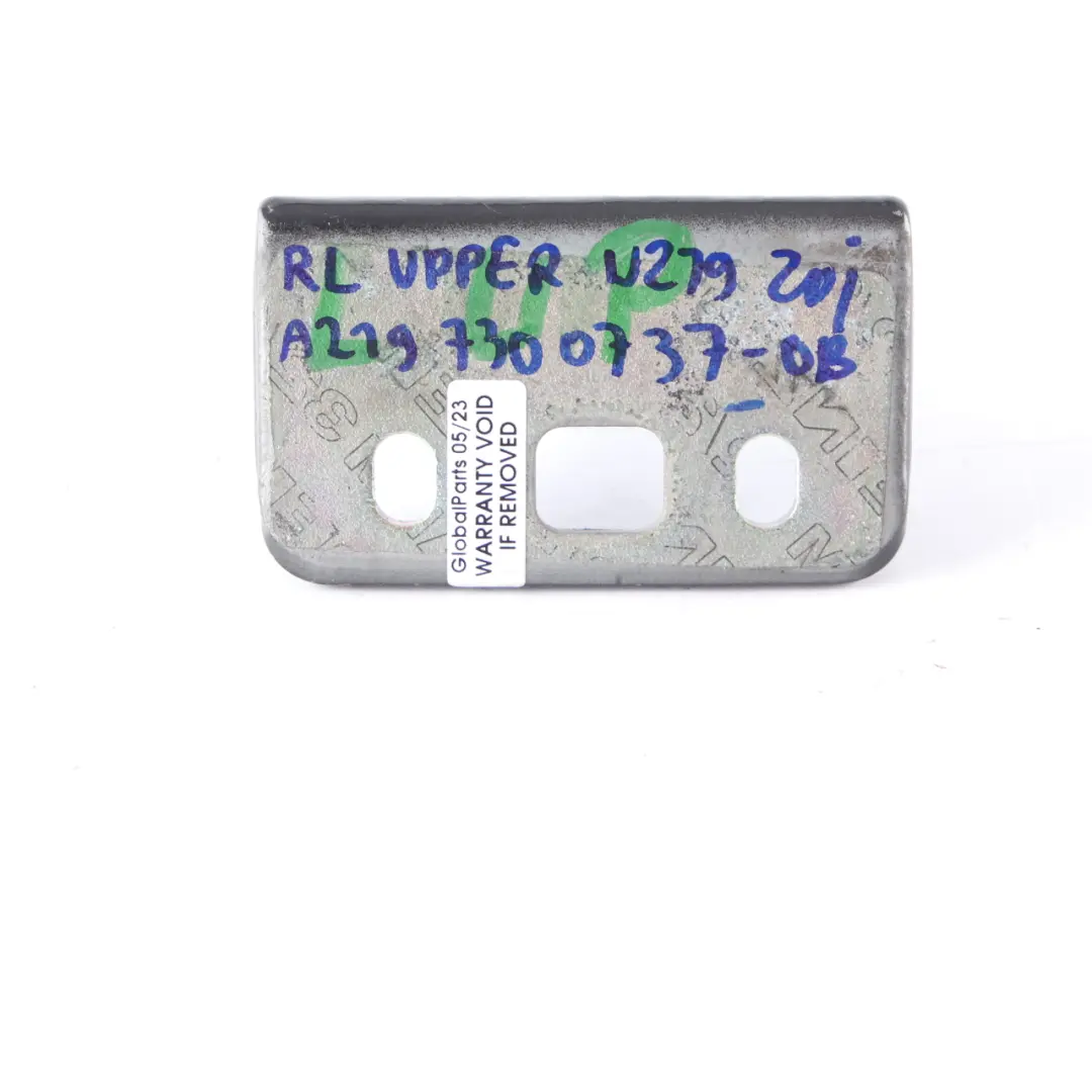 Mercedes W219 Door Hinge Rear Left N/S Upper Obsidian Black - 197 - SKU A2197200737-OB - Part number A2197200737