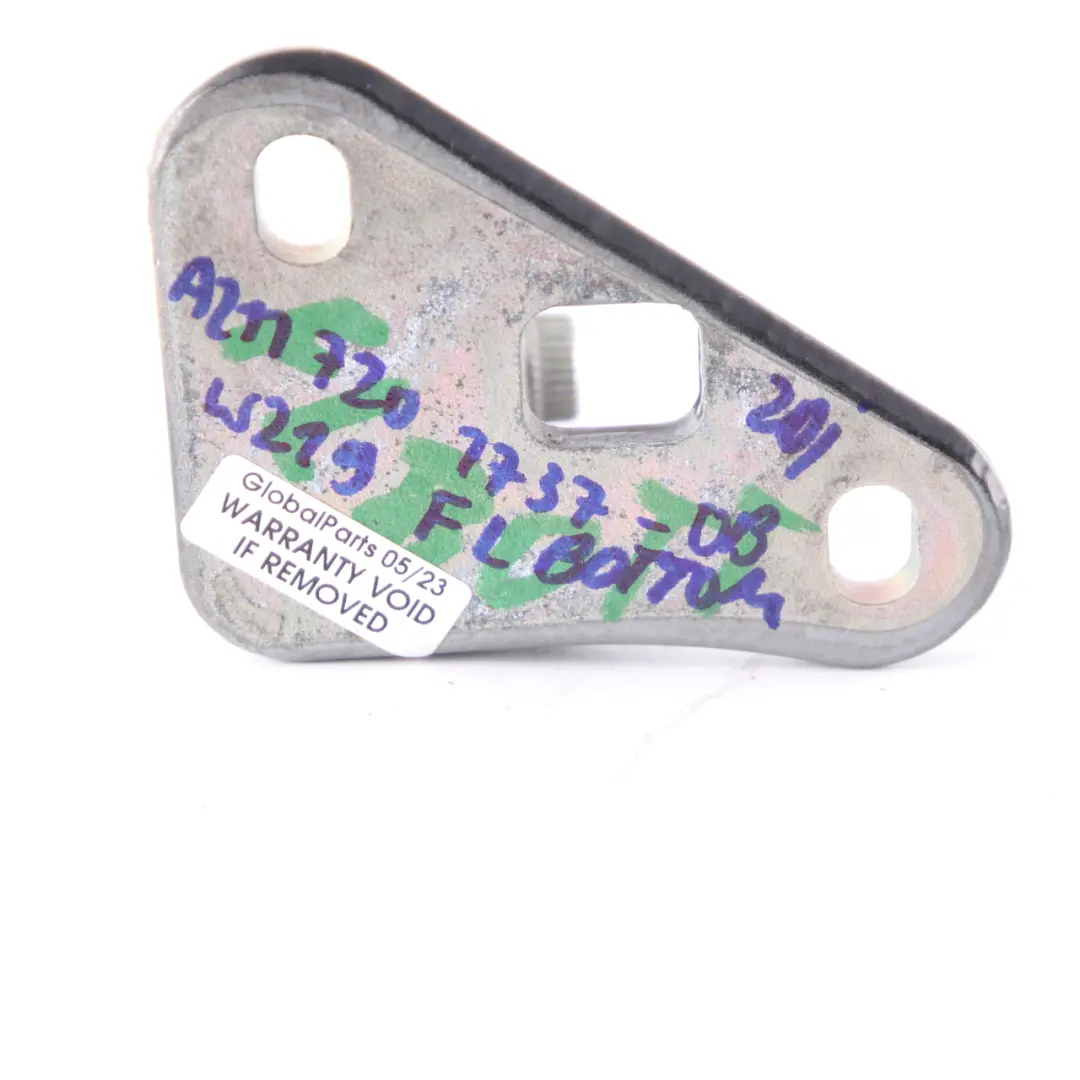 W219 Door Hinge Front Left N/S Lower Obsidian Black - 197 to Mercedes with Part number A2197201737 Mercedes W219 Door Hinge Front Left N/S Lower Obsidian Black - 197 - SKU A2197201737-OB - Part number A2197201737