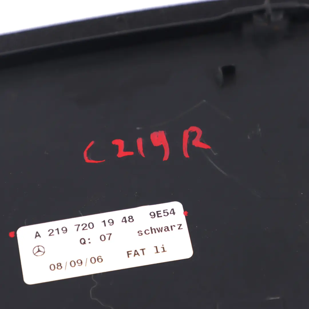 Mercedes SLK R172 Tür karte Abdeckung vorne links Schwarz - SKU A2197201948 - Teilenummer A2197201948