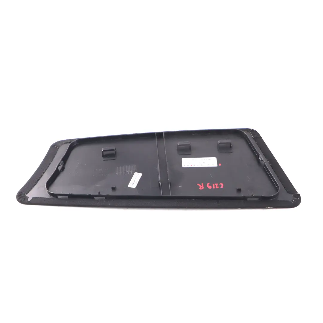 Mercedes W219 Door Card Cover Cap Trim Front Right O/S Black - SKU A2197202048 - Part number A2197202048