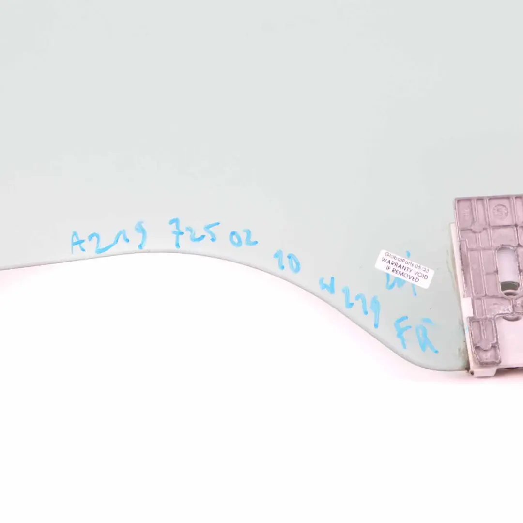 W219 Fenêtre Latérale Avant Porte Droite Vitrage AS2 pour Mercedes CLS à propos du numéro de pièce A2197250210 Mercedes CLS W219 Fenêtre Latérale Avant Porte Droite Vitrage AS2 - SKU A2197250210 - Numéro de pièce A2197250210