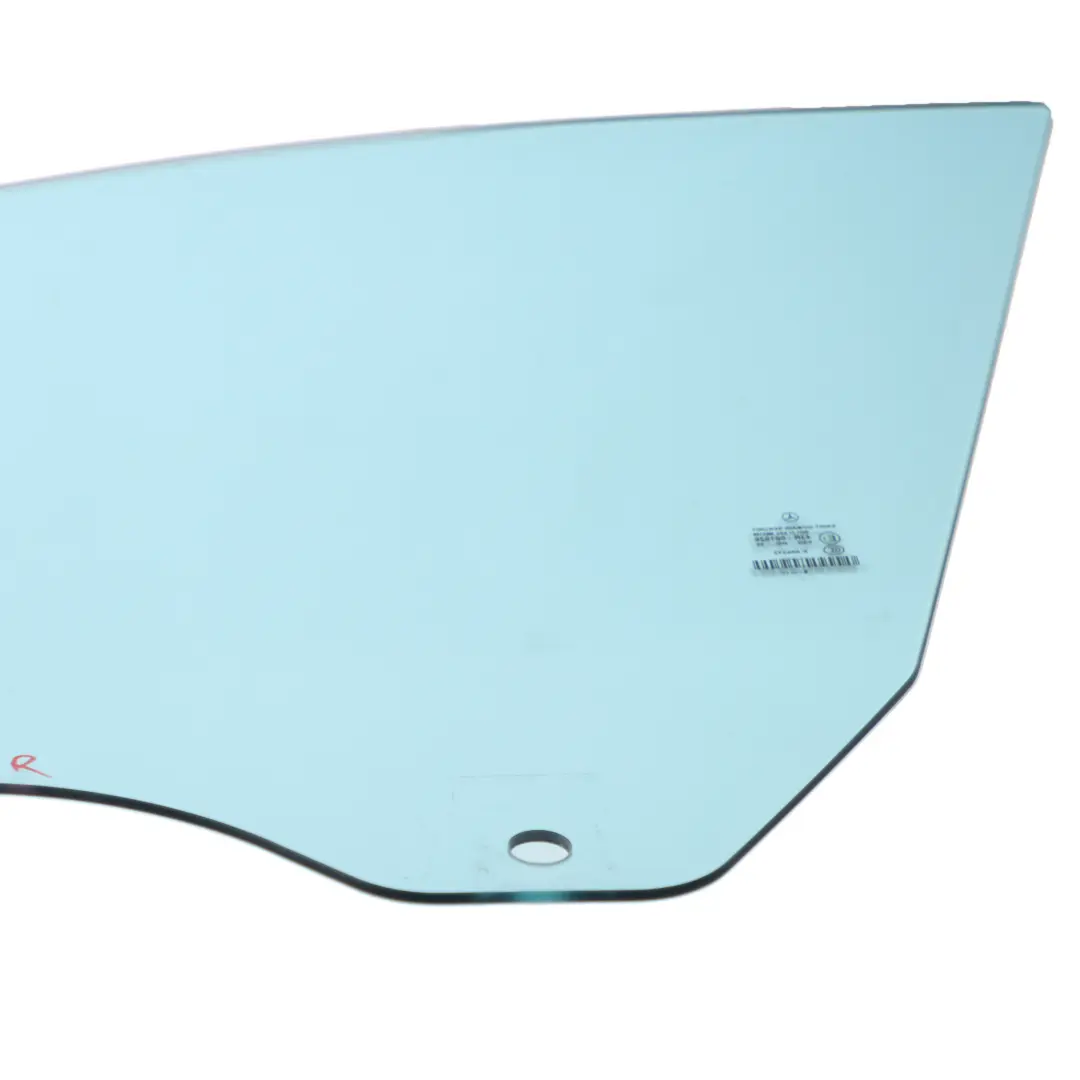 Mercedes CLS W219 Side Window Front Right Door O/S Blue Glass AS2 - SKU A2197250810 - Part number A2197250810