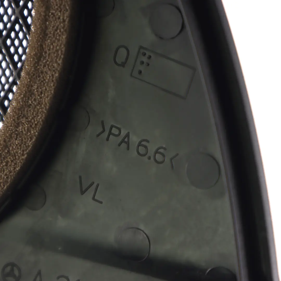  Tapa Altavoz Mercedes C219 Tarjeta Puerta Delantera Izquierda Embellecedor Negro - SKU A2197270188 - Número de pieza A2197270188