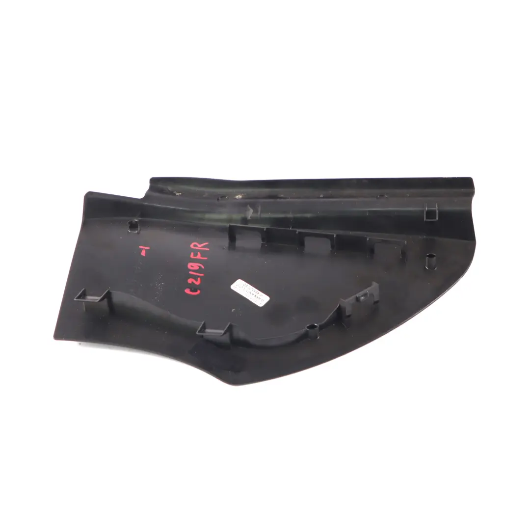 Mercedes CLS W219 Panel de la Tarjeta Delantera Derecha Tapa Negro - SKU A2197270228-1 - Número de pieza A2197270228