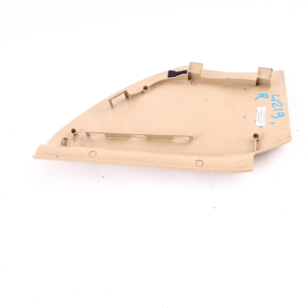 W219 Door Card Panel Front Right O/S Trim Cover Beige to Mercedes CLS with Part number A2197270228 Mercedes CLS W219 Door Card Panel Front Right O/S Trim Cover Beige - SKU A2197270228 - Part number A2197270228