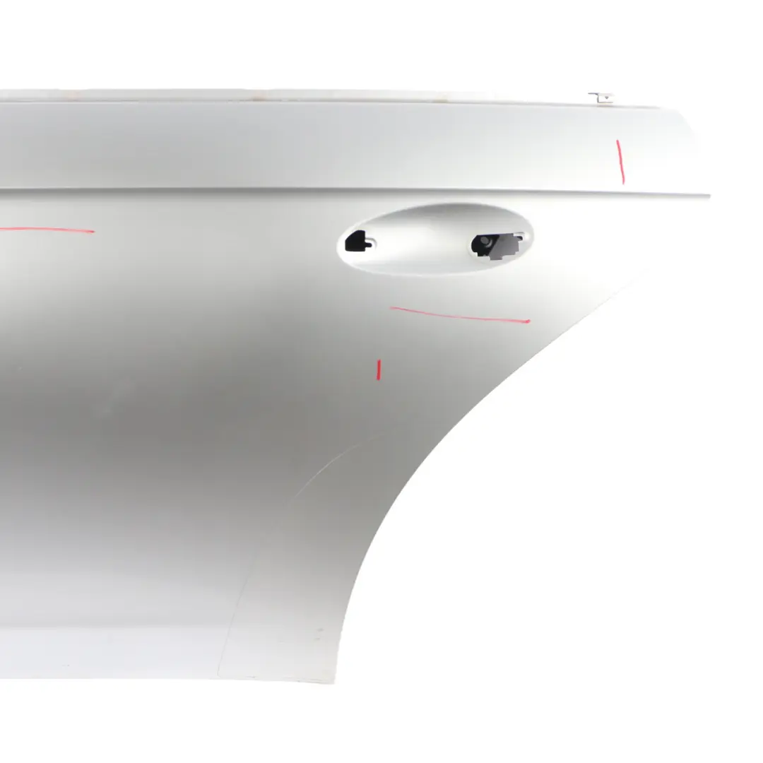 Mercedes W219 CLS Door Rear Left N/S Iridium Silver Metallic - 775 - SKU A2197300105-IRS1 - Part number A2197200105