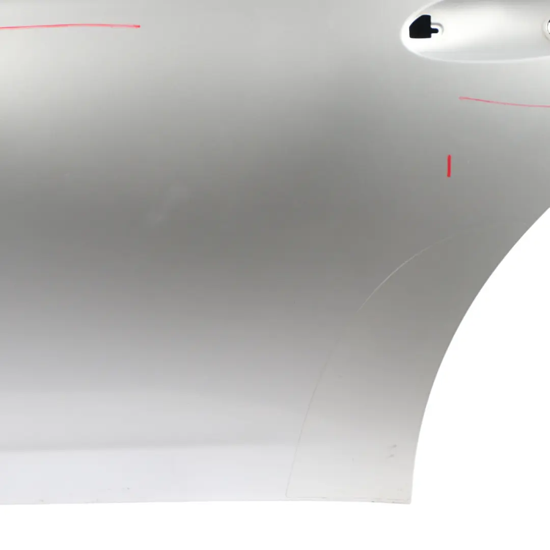 Mercedes W219 CLS Door Rear Left N/S Iridium Silver Metallic - 775 - SKU A2197300105-IRS1 - Part number A2197200105