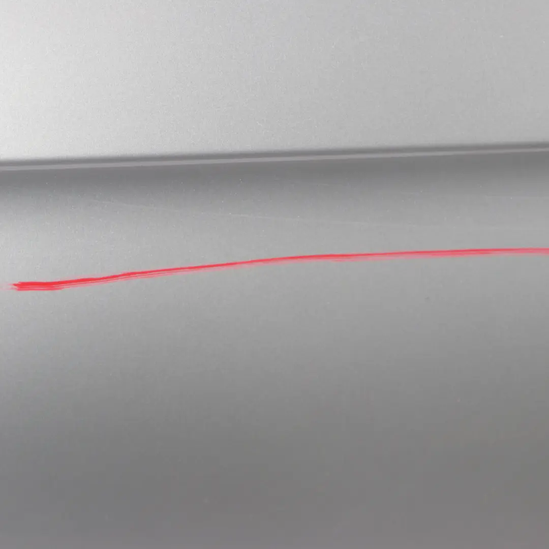 Mercedes W219 CLS Door Rear Left N/S Iridium Silver Metallic - 775 - SKU A2197300105-IRS1 - Part number A2197200105