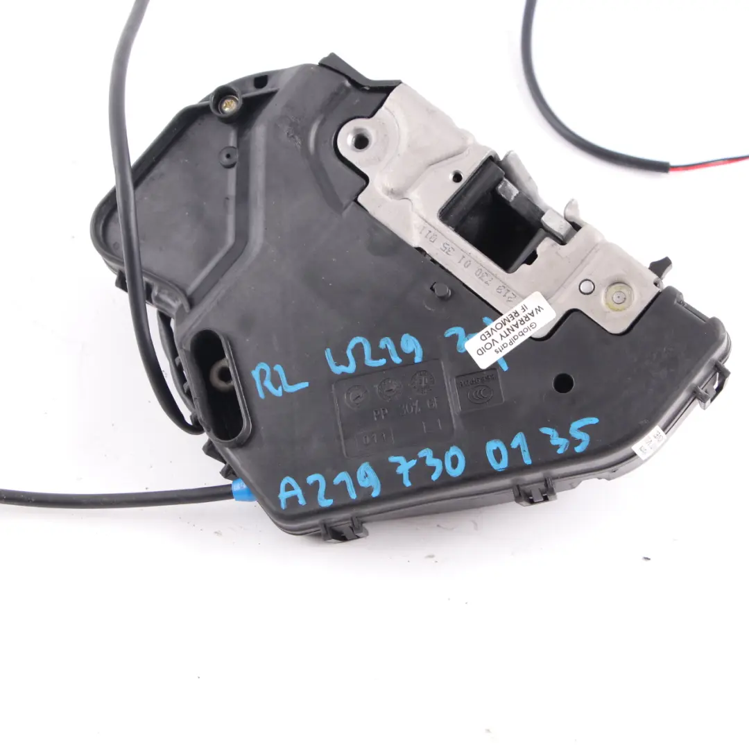 W219 Door Lock Latch Motor Actuator Rear Left N/S to Mercedes CLS with Part number A2197300135 Mercedes CLS W219 Door Lock Latch Motor Actuator Rear Left N/S - SKU A2197300135 - Part number A2197300135