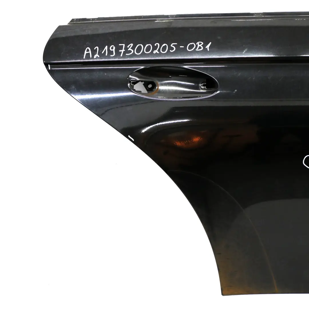 Mercedes W219 CLS Drzwi Prawy Tył Obsidian Black Czarny Metalik - 197 - SKU A2197300205-OB1 - Numer Części A2197300205