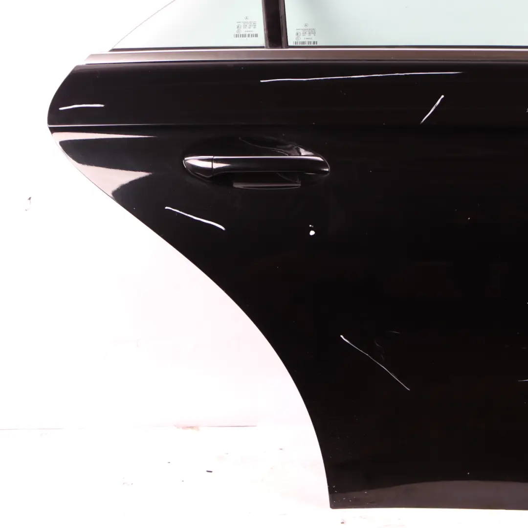 Mercedes W219 CLS Door Rear Right O/S Obsidian Black Metallic - 197 - SKU A2197300205-OB - Part number A2197200105