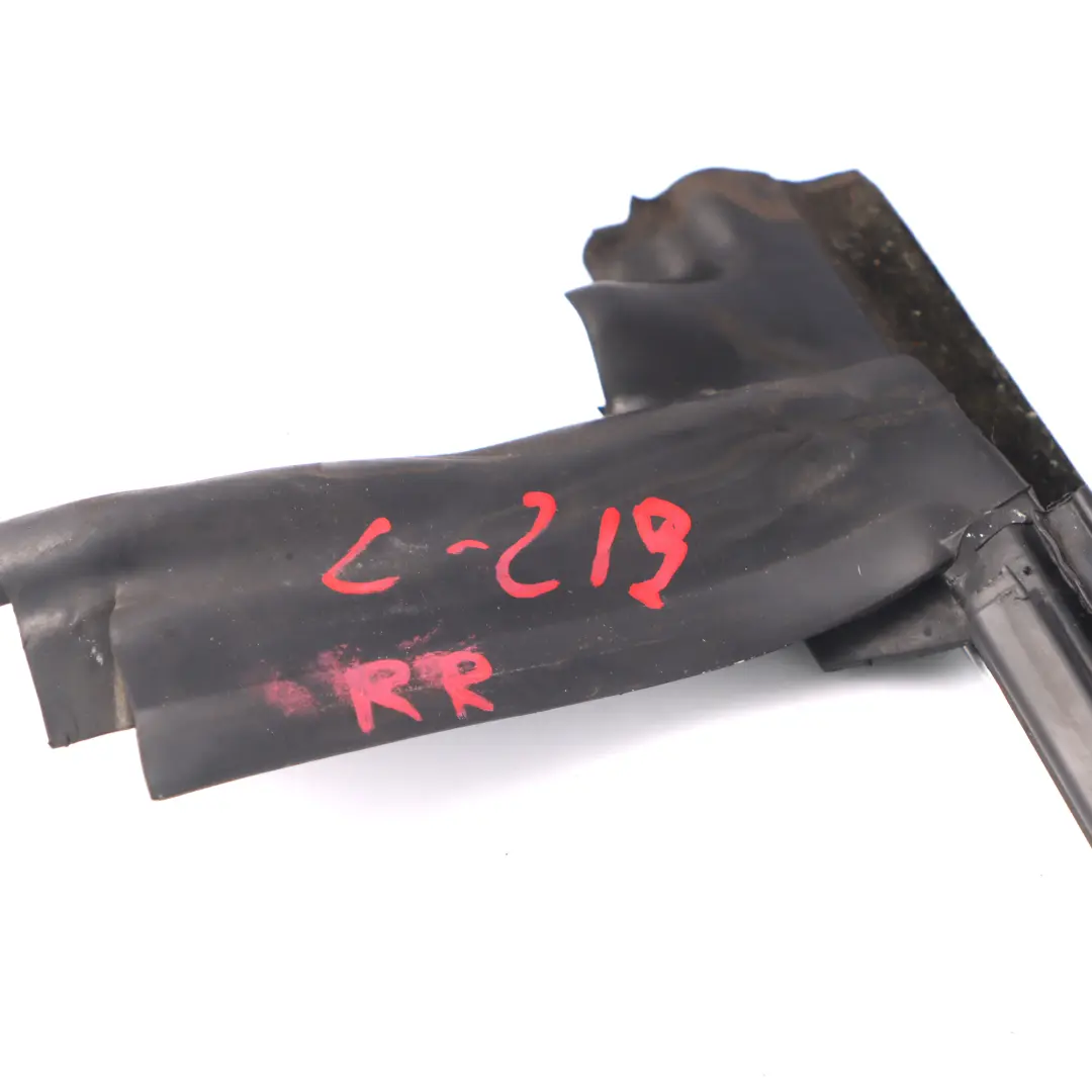 Mercedes C219 Guarnizione Guida Finestrino Destro Striscia Trim - SKU A2197300224 - Numero di parte A2197300224