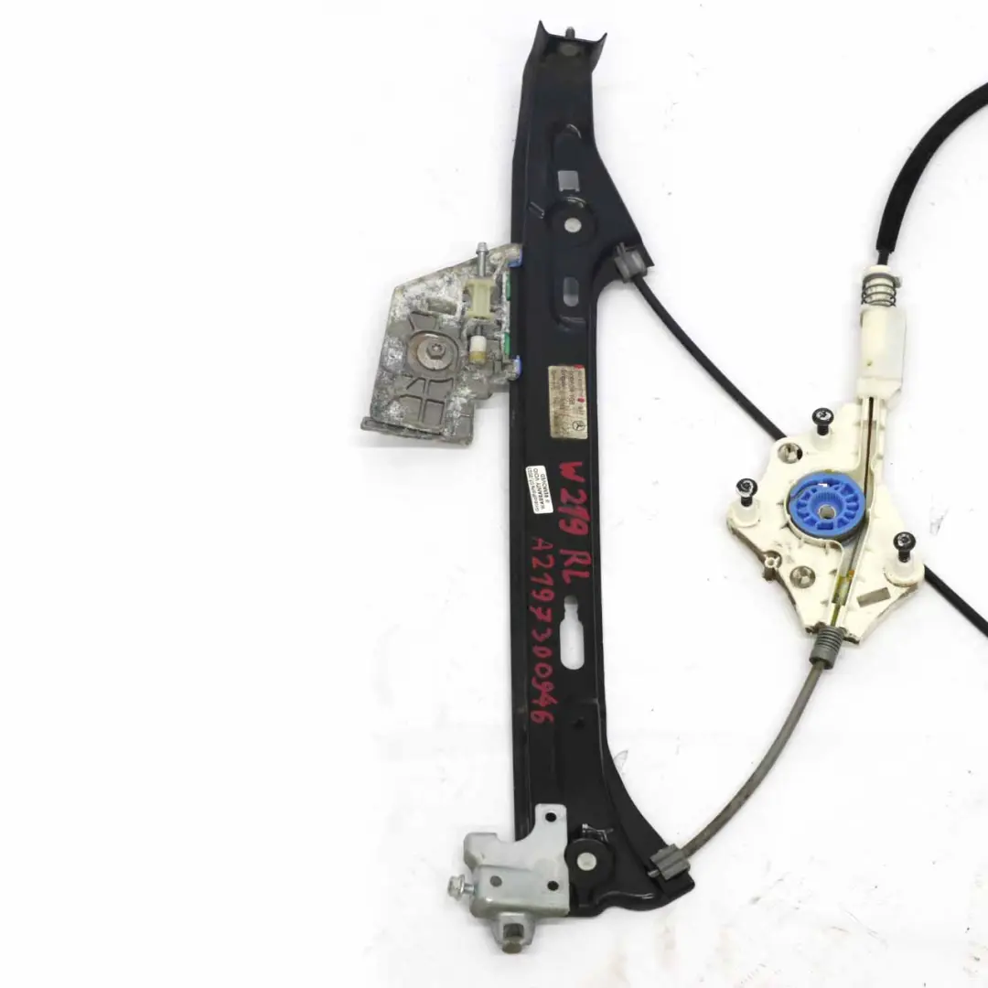 Mercedes C219 Window Lifter Rear Left N/S Door Window Regulator Electric - SKU A2197300746 - Part number A2197300746