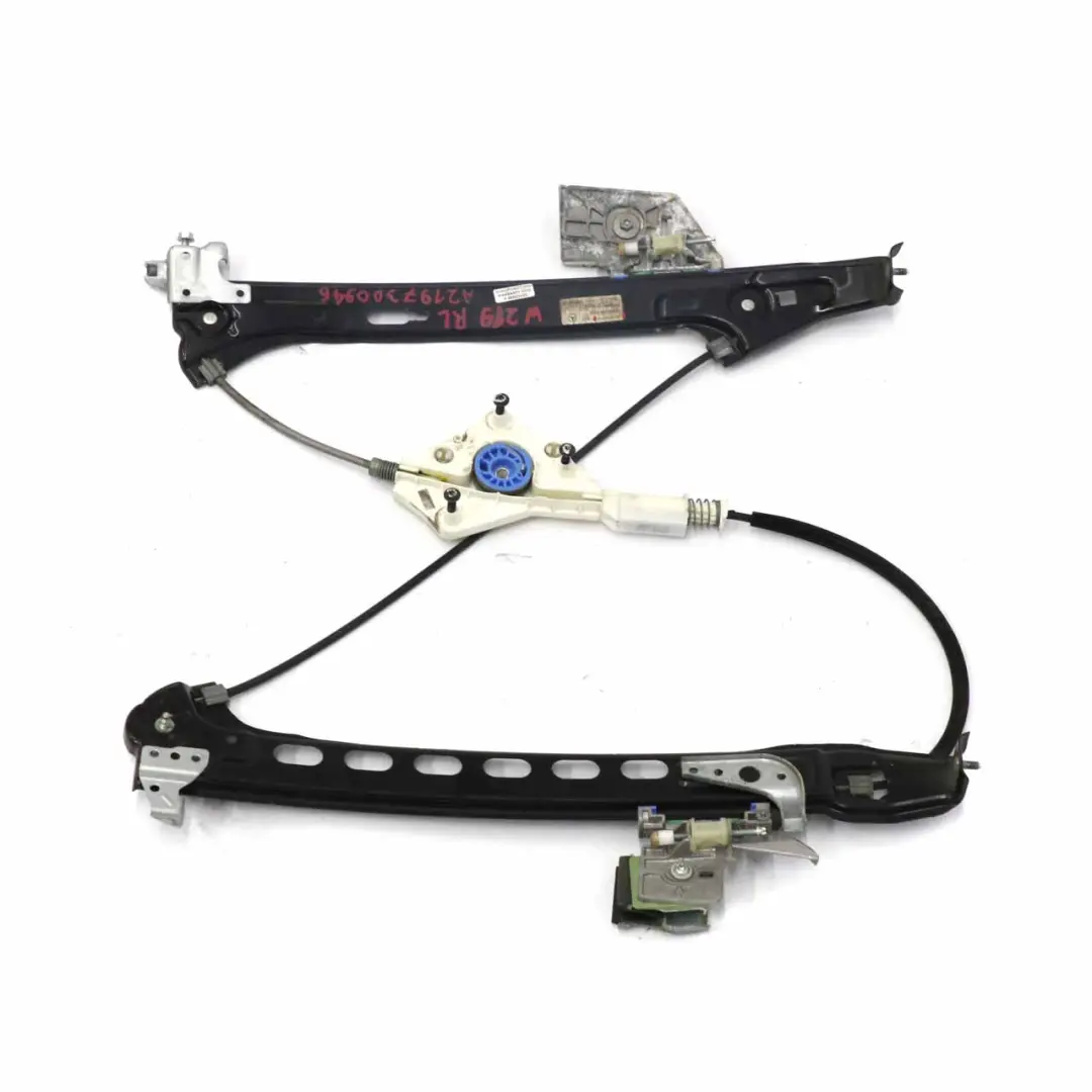 Mercedes C219 Window Lifter Rear Left N/S Door Window Regulator Electric - SKU A2197300746 - Part number A2197300746