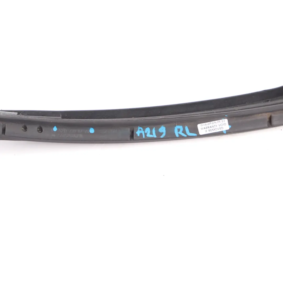 Mercedes CLS W219 Door Seal Window Guide Rear Left N/S Sealing - SKU A2197300778 - Part number A2197300778