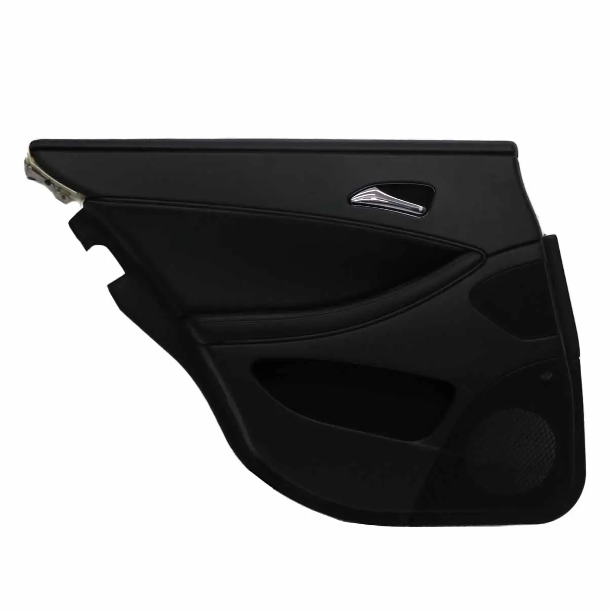 Mercedes W219 Hinten Links Türverkleidung Abdeckung Leder Schwarz