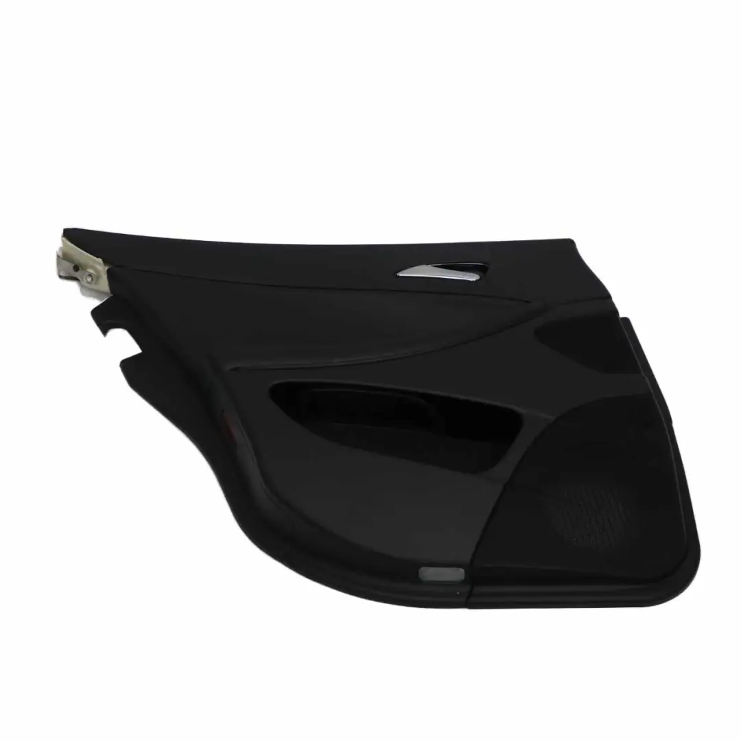 Mercedes W219 Carte de porte Panneau de garniture arrière gauche cuir noir - SKU A2197301162-1 - Numéro de pièce A2197301162
