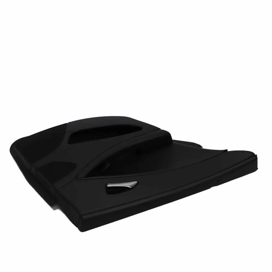 Mercedes W219 Carte de porte Panneau de garniture arrière gauche cuir noir - SKU A2197301162-1 - Numéro de pièce A2197301162