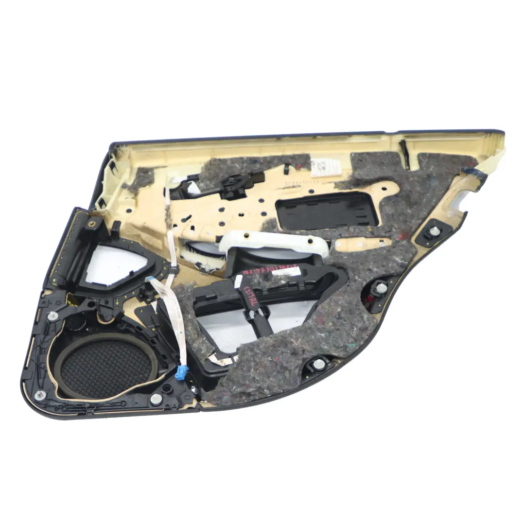  Door Card Mercedes W219 Rear Left N/S Door Trim Panel Cover Leather Black - SKU A2197301162-2 - Part number A2197301162