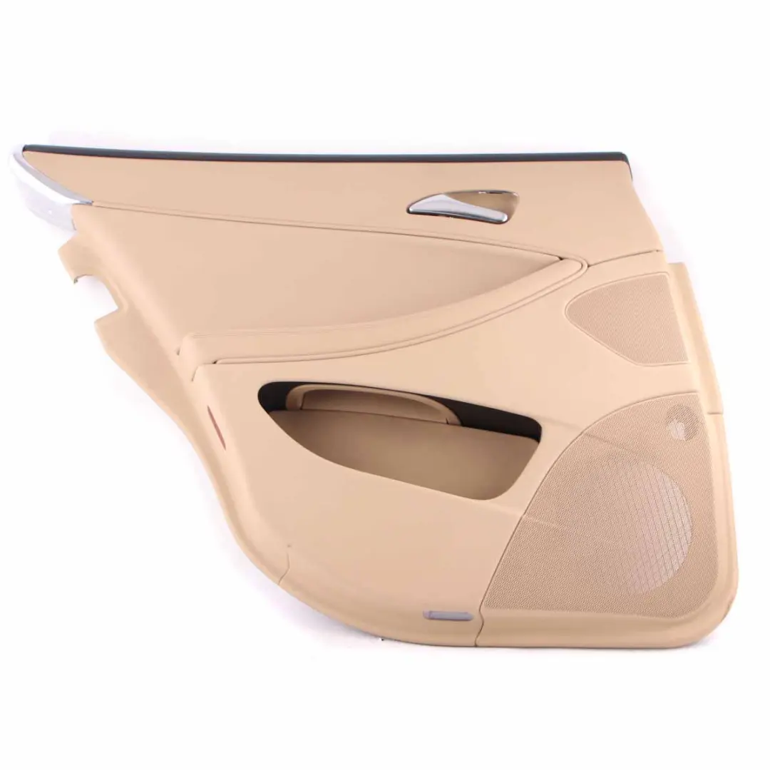 Door Card Mercedes W219 Rear Left N/S Door Trim Panel Cover Leather Brown to with Part number A2197301162 Door Card Mercedes W219 Rear Left N/S Door Trim Panel Cover Leather Brown - SKU A2197301162 - Part number A2197301162