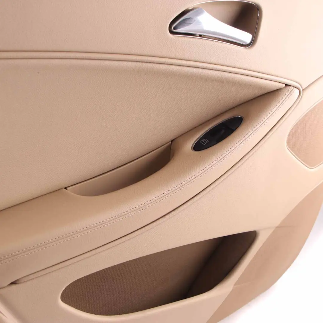 Door Card Mercedes W219 Rear Left N/S Door Trim Panel Cover Leather Brown to with Part number A2197301162 Door Card Mercedes W219 Rear Left N/S Door Trim Panel Cover Leather Brown - SKU A2197301162 - Part number A2197301162