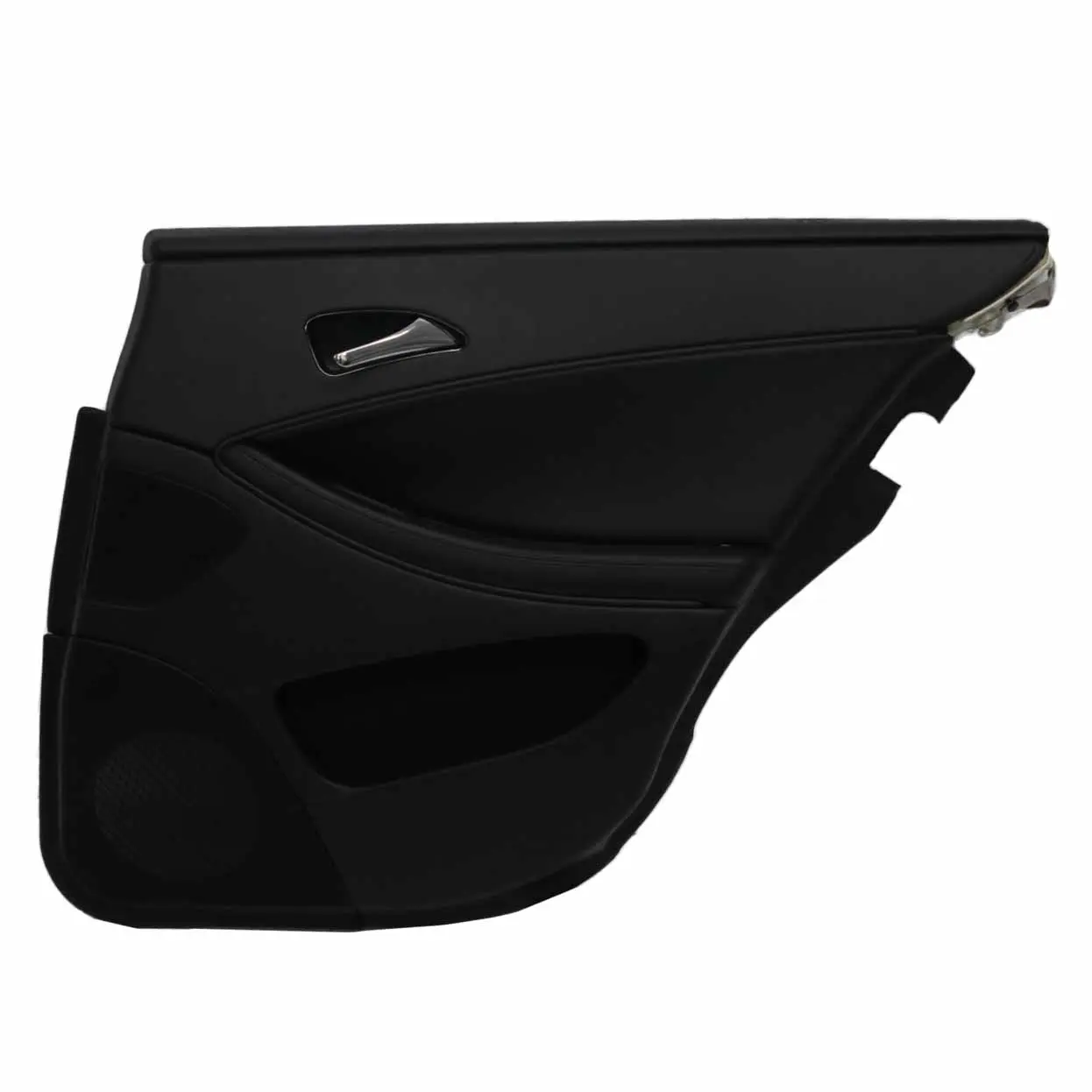 Tarjeta de puerta Mercedes W219 Trasera Derecha Cubierta cuero negro