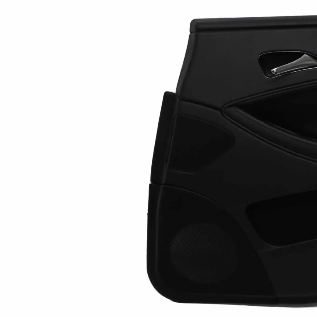 Carte de porte Mercedes W219 Panneau de garniture arrière droite cuir noir - SKU A2197301262-1 - Numéro de pièce A2197301262