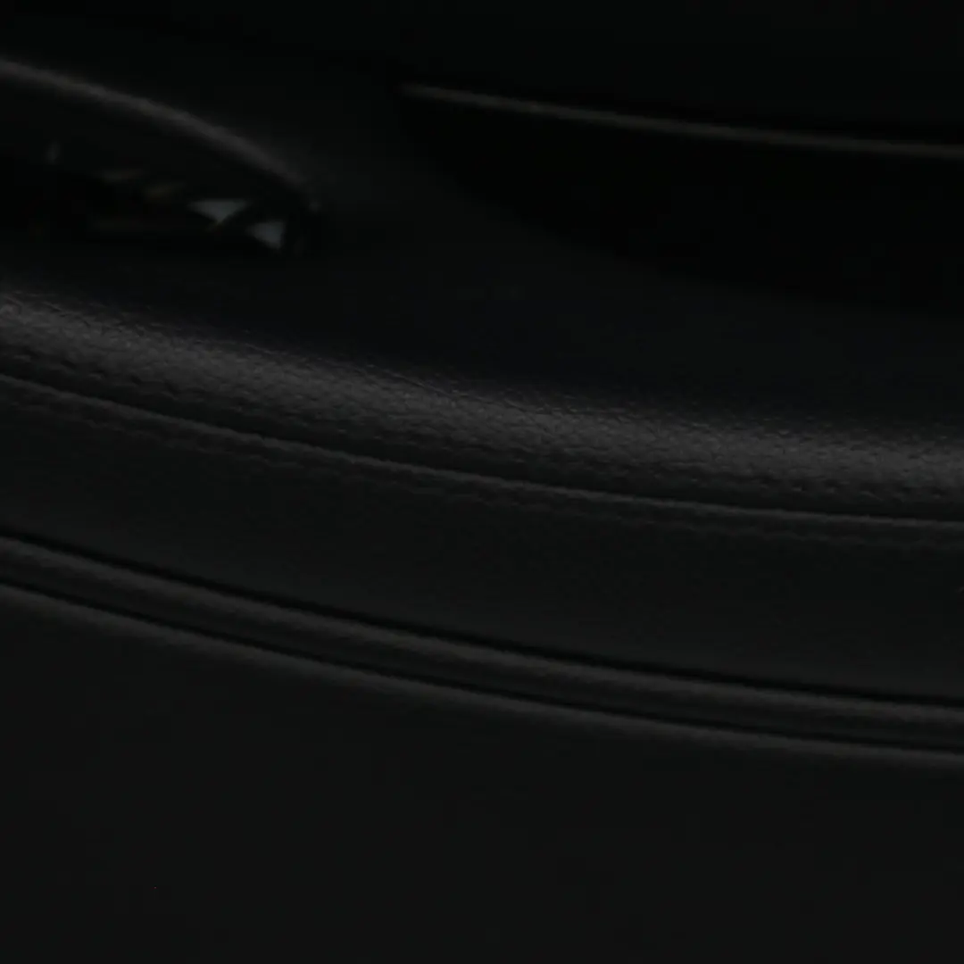  Scheda porta Mercedes W219 posteriore destra pannello di rivestimento pelle nera - SKU A2197301262-1 - Numero di parte A2197301262