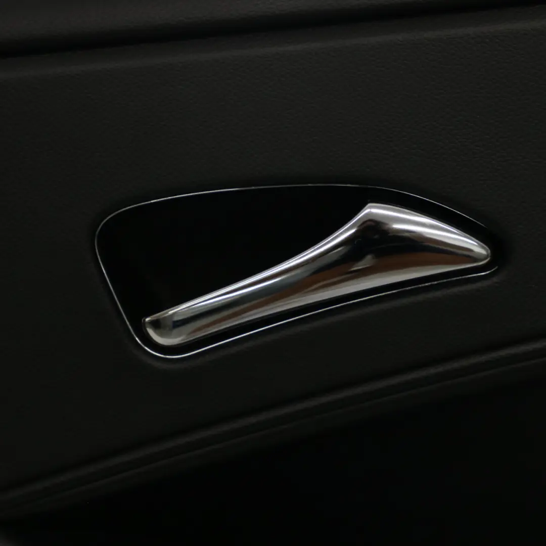  Carte de porte Mercedes W219 Panneau de garniture arrière droite cuir noir - SKU A2197301262-1 - Numéro de pièce A2197301262