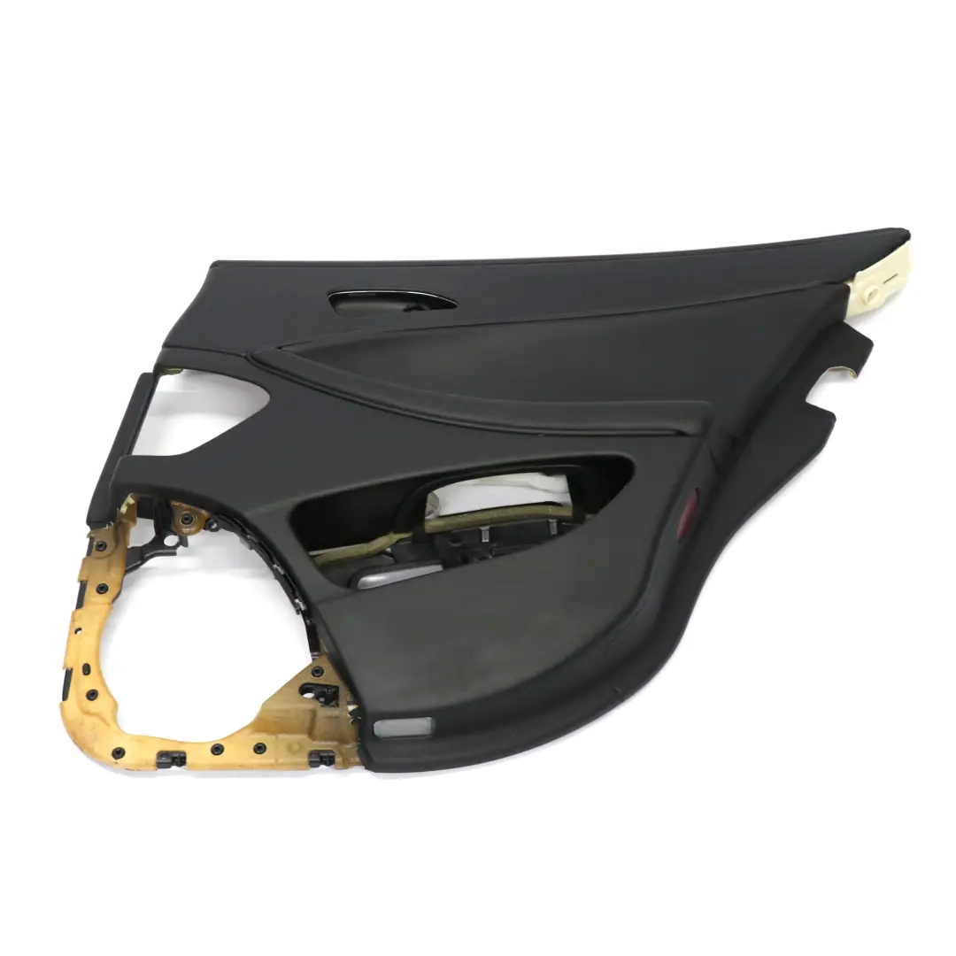 Scheda porta Mercedes W219 posteriore destra pannello della porta in pelle nera per con numero di parte A2197301262 Scheda porta Mercedes W219 posteriore destra pannello della porta in pelle nera - SKU A2197301262-2 - Numero di parte A2197301262