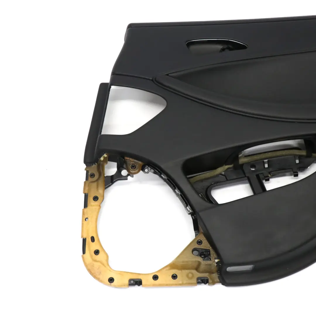  Tarjeta de puerta Mercedes W219 Trasera Derecha Panel Cubierta de cuero negro - SKU A2197301262-2 - Número de pieza A2197301262