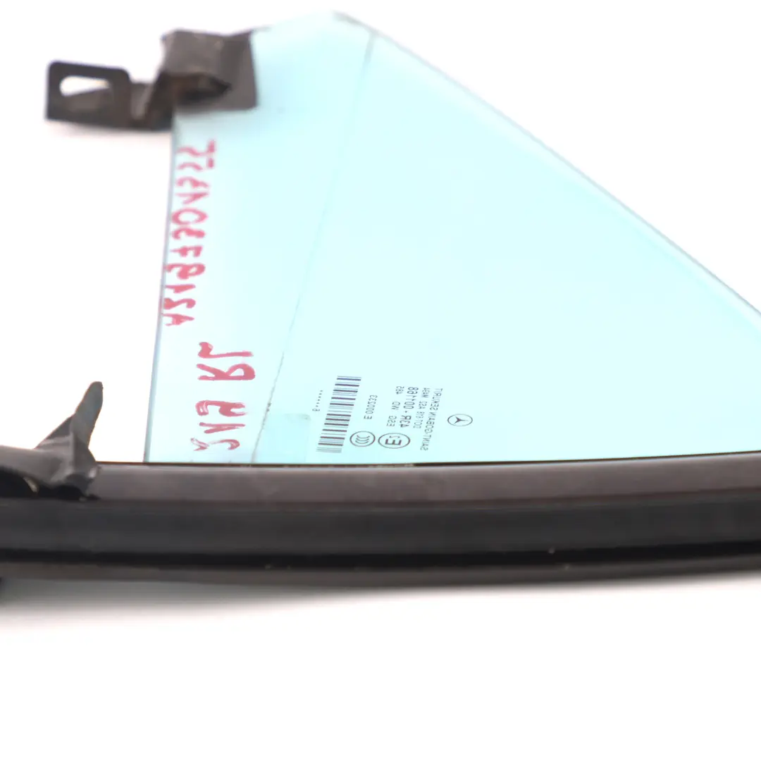 Glass Fixed Window Door Rear Left AS2 to Mercedes C219 with Part number A2197301355 Mercedes C219 Glass Fixed Window Door Rear Left AS2 - SKU A2197301355 - Part number A2197301355