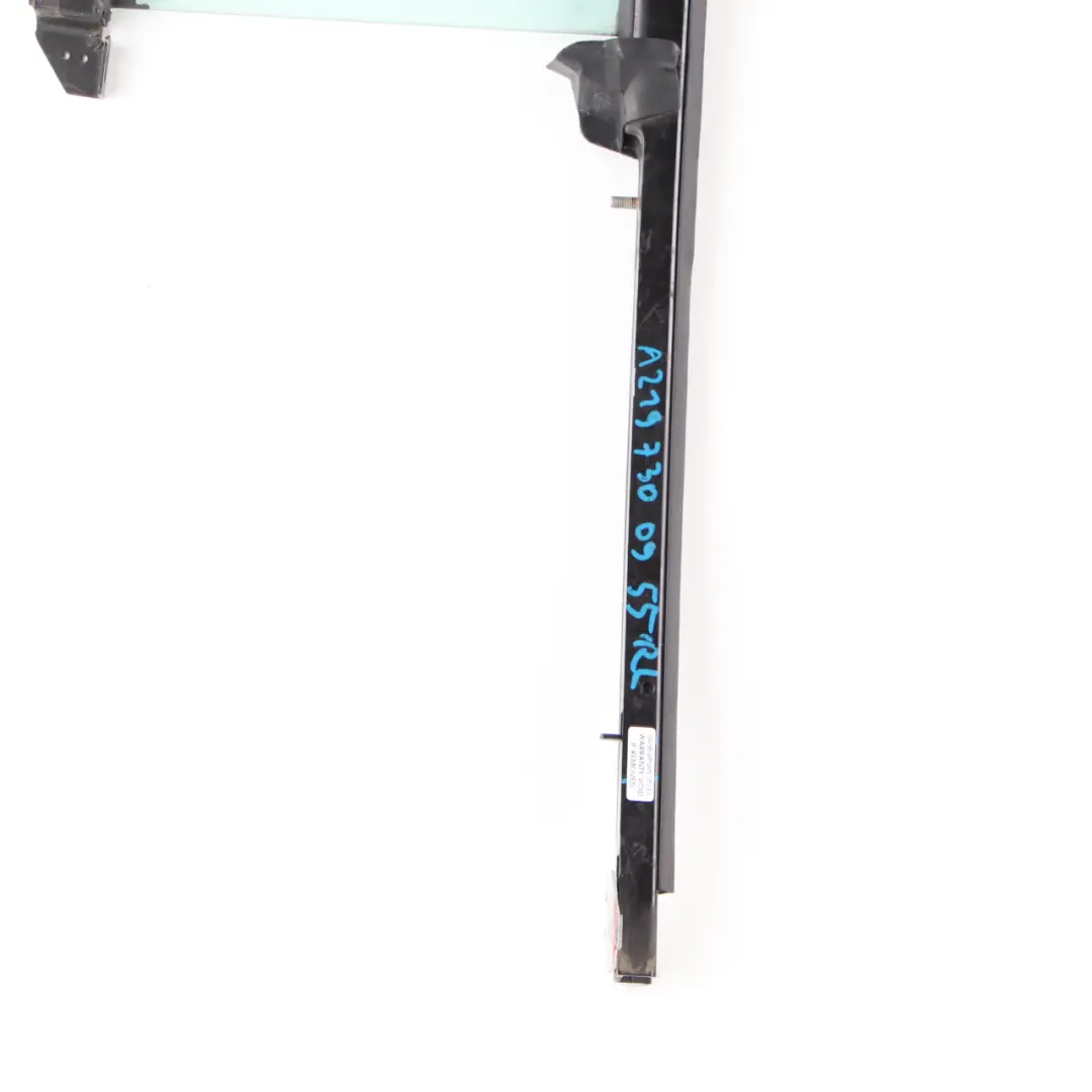 Mercedes CLS W219 Vetro della porta posteri sinistra lato quarto AS2 A2197300955 - SKU A2197301555 - Numero di parte A2197301555