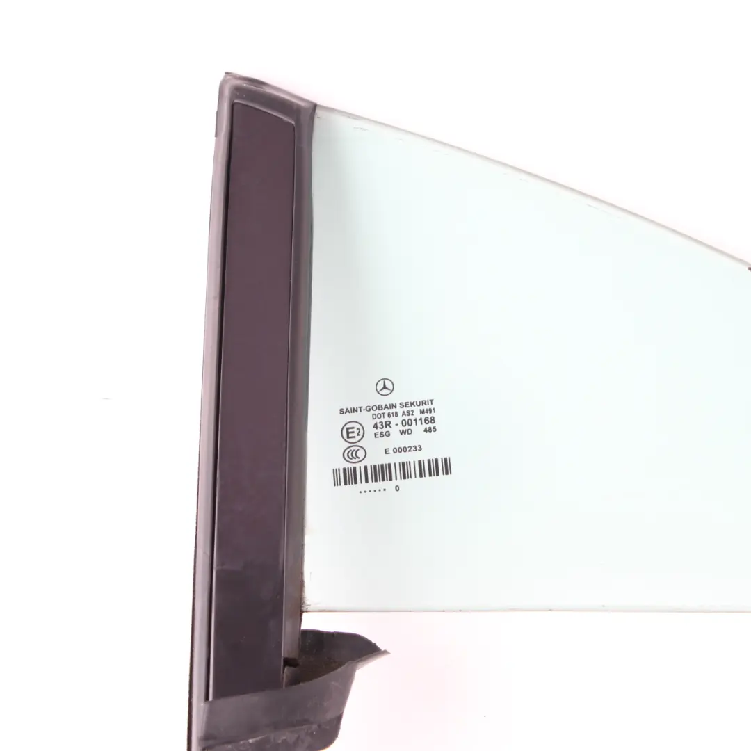 Mercedes CLS W219 Vetro della porta posteri sinistra lato quarto AS2 A2197300955 - SKU A2197301555 - Numero di parte A2197301555