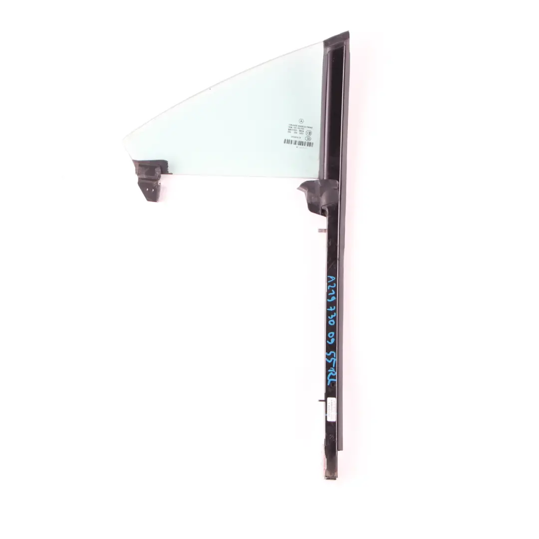 W219 Vetro della porta posteri sinistra lato quarto AS2 A2197300955 per Mercedes CLS con numero di parte A2197301555 Mercedes CLS W219 Vetro della porta posteri sinistra lato quarto AS2 A2197300955 - SKU A2197301555 - Numero di parte A2197301555