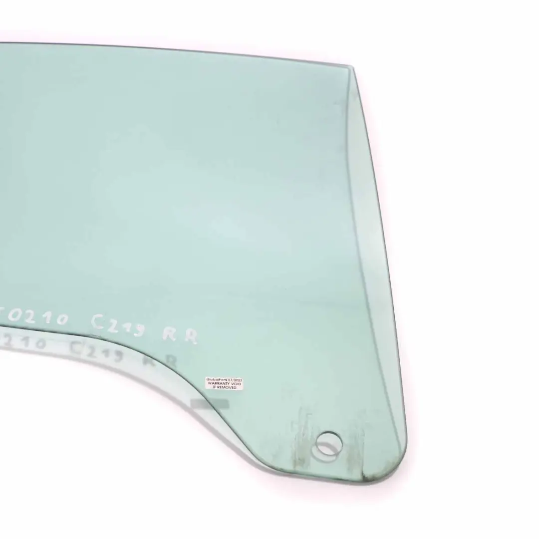 Mercedes CLS C219 Window Glass Rear Door Right O/S Glazing AS2 - SKU A2197350210 - Part number A2197350210