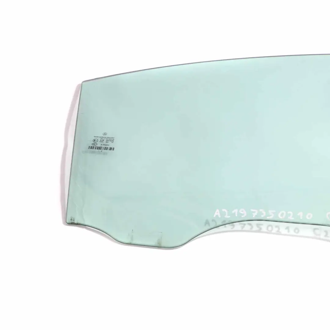 Window Glass Rear Door Right O/S Glazing AS2 to Mercedes CLS C219 with Part number A2197350210 Mercedes CLS C219 Window Glass Rear Door Right O/S Glazing AS2 - SKU A2197350210 - Part number A2197350210
