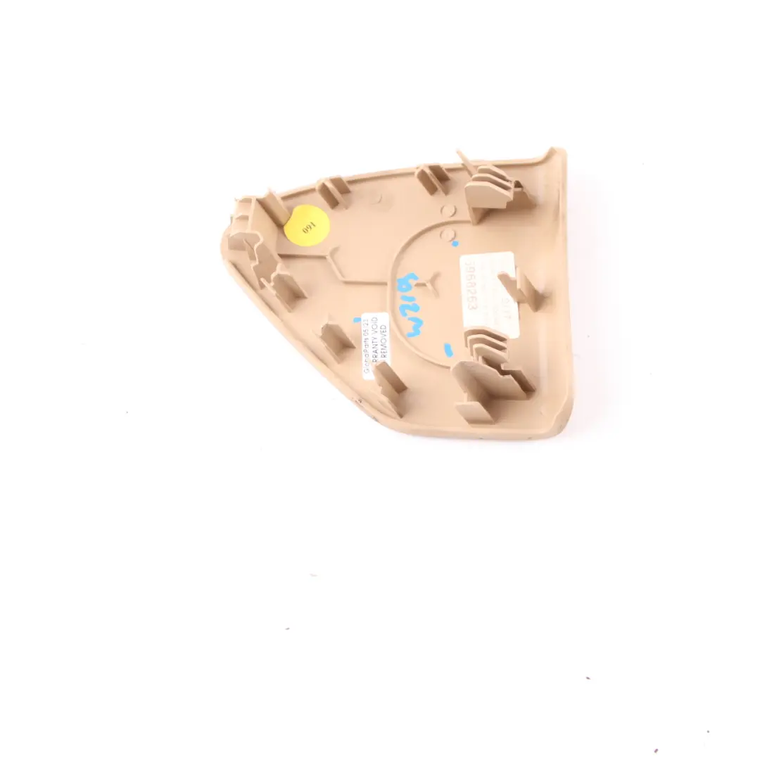 W219 Speaker Cover Door Card Trim Beige Rear Right O/S to Mercedes CLS with Part number A2197371488 Mercedes CLS W219 Speaker Cover Door Card Trim Beige Rear Right O/S - SKU A2197371488 - Part number A2197371488
