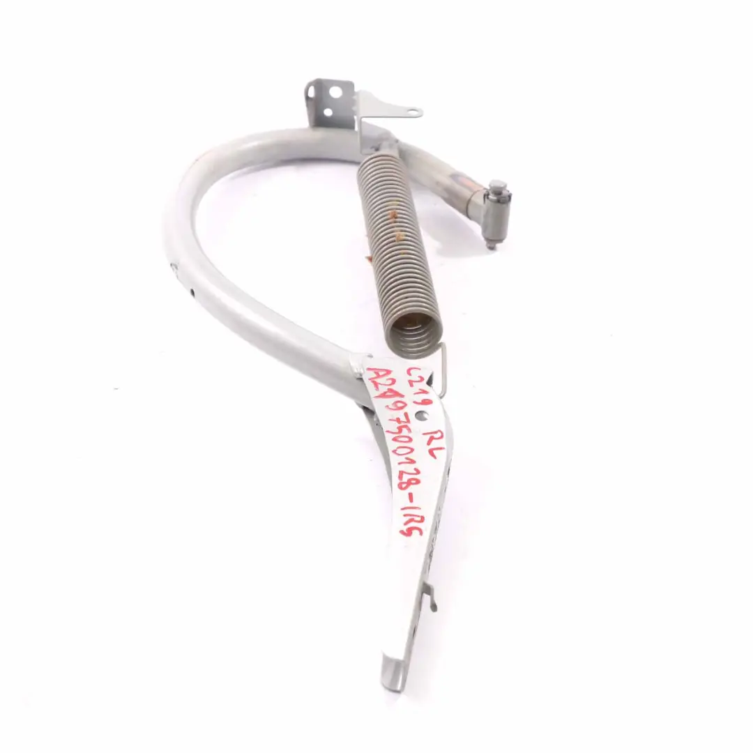 Mercedes W219 Cerniera portellone posteriore sinistro Iridium Argento 775 - SKU A2197500128-IRS - Numero di parte A2197500128