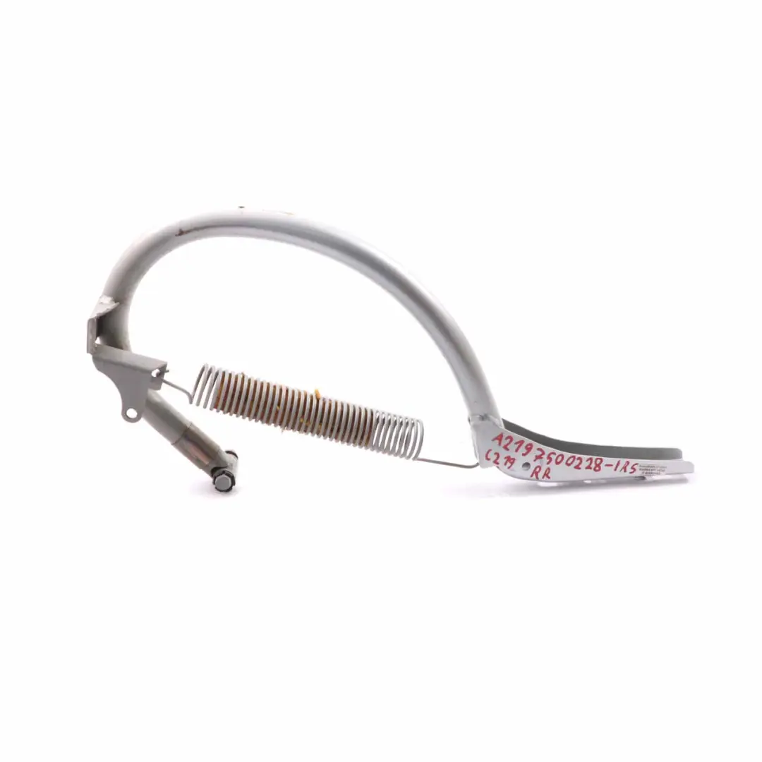 W219 Tronco Portón Trasero Bisagra Trasera Derecha Iridium Plata 775 para Mercedes con número de pieza A2197500228 Mercedes W219 Tronco Portón Trasero Bisagra Trasera Derecha Iridium Plata 775 - SKU A2197500228-IRS - Número de pieza A2197500228