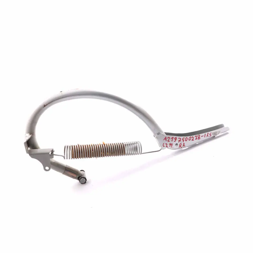 W219 Kofferraum Heckklappen scharnier hinten rechts Iridium Silber 775 für Mercedes mit Teilenummer A2197500228 Mercedes W219 Kofferraum Heckklappen scharnier hinten rechts Iridium Silber 775 - SKU A2197500228-IRS - Teilenummer A2197500228