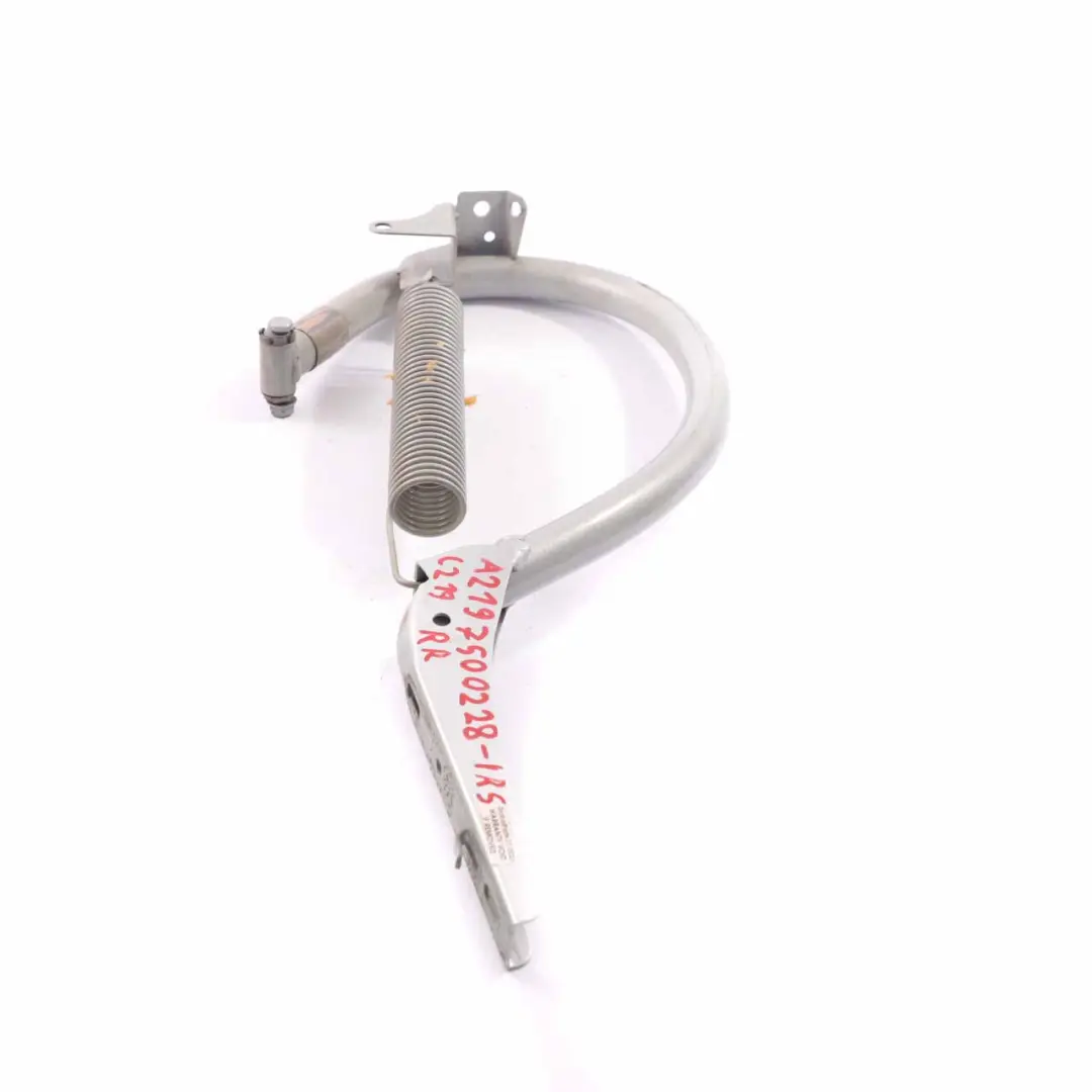 Mercedes W219 Trunk Tailgate Hinge Rear Right O/S Iridium Silver 775 - SKU A2197500228-IRS - Part number A2197500228