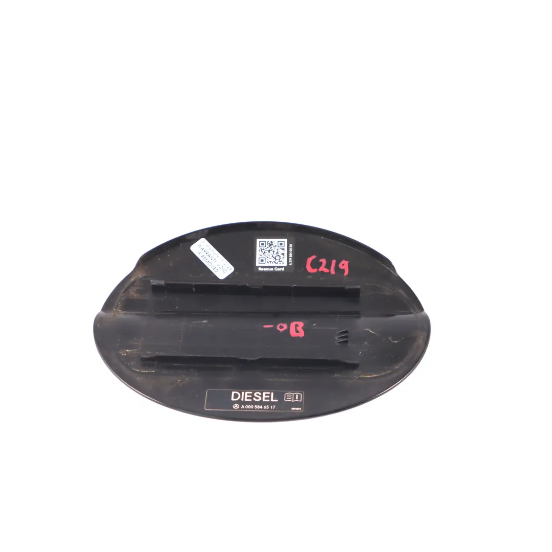  Sportello carburante Mercedes C219 Coperchio tappo serbatoio nero ossidiana 197 - SKU A2197570106-OB - Numero di parte A2197570106
