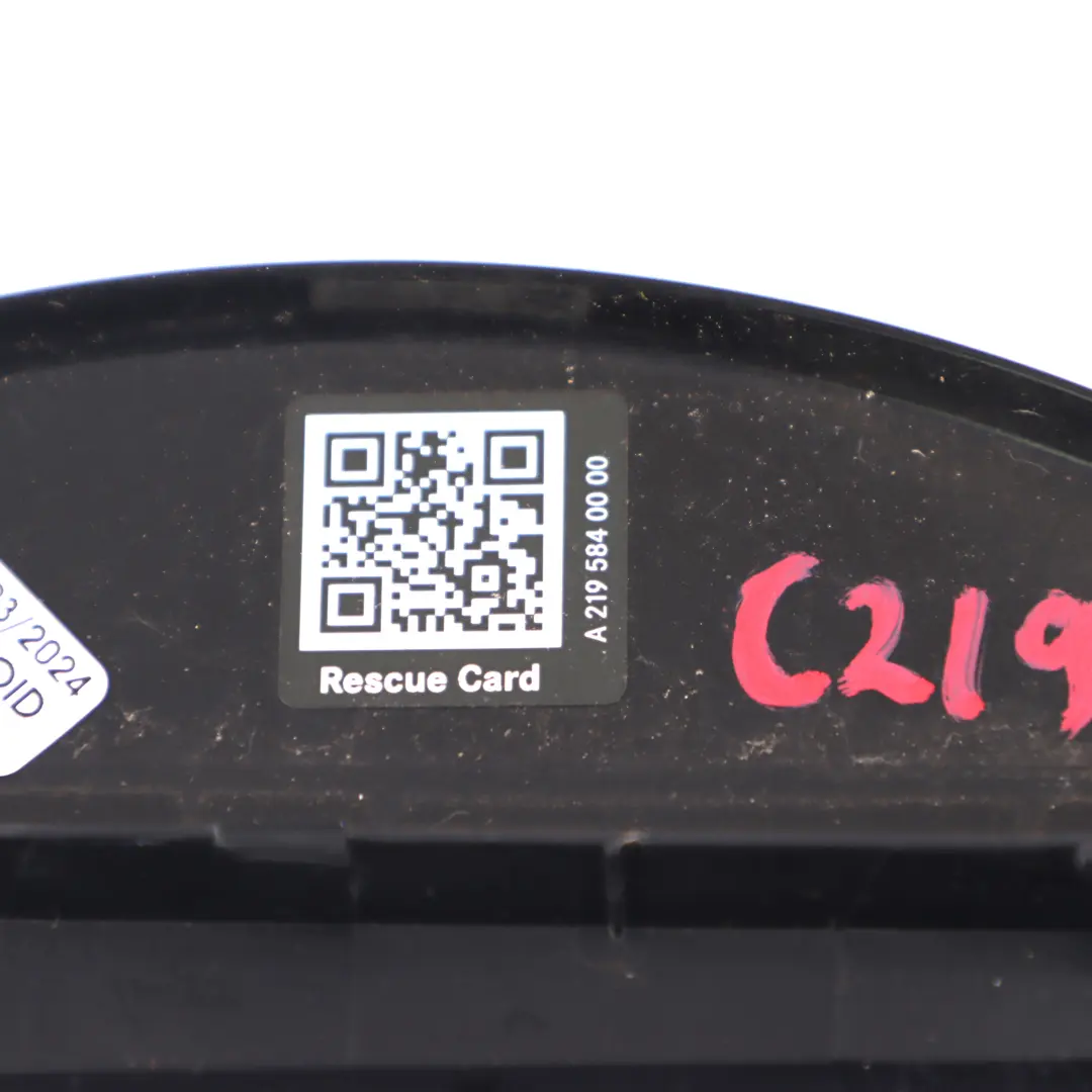  Tankklappe Mercedes C219 Tankdeckelabdeckung Obsidian Schwarz 197 - SKU A2197570106-OB - Teilenummer A2197570106